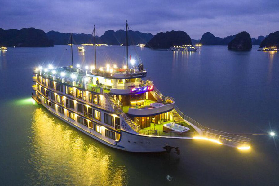 Oasis Bay Party Cruise- The Most Exciting Halong Bay Luxury Cruise