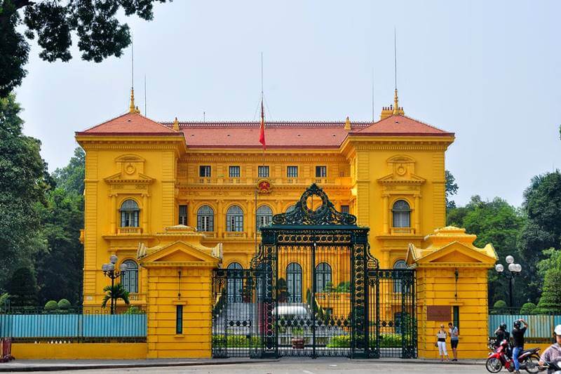 Presidential Palace Hanoi Vietnam Tour