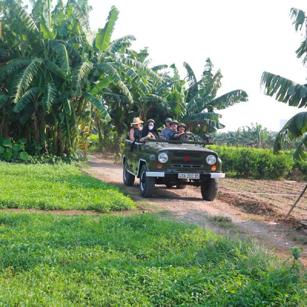 Red river delta Hanoi Jeep Tour