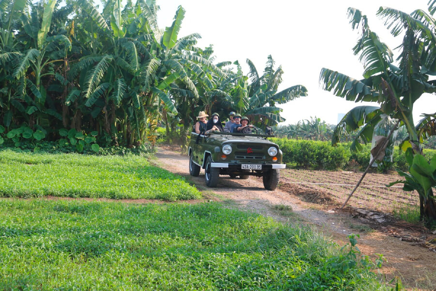 Red river delta Hanoi Jeep Tour