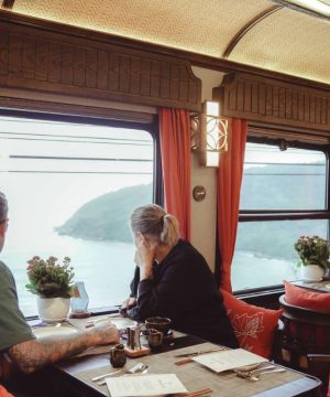 Scenic journey through coastal landscapes, rice paddies, and rural Vietnam on the timeless train