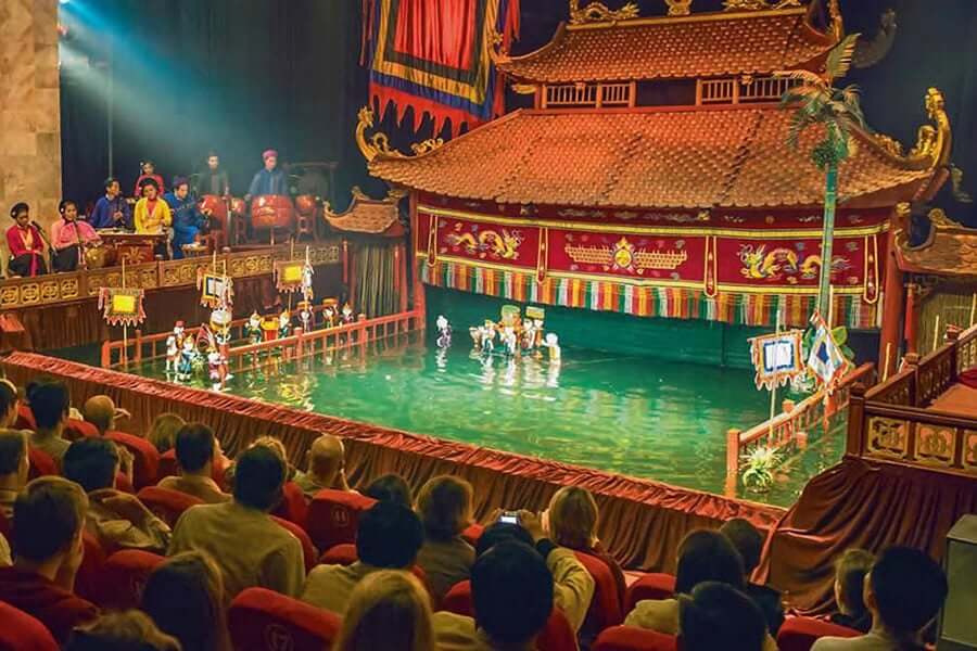Thang Long Water Puppet Theatre - Hanoi local tours