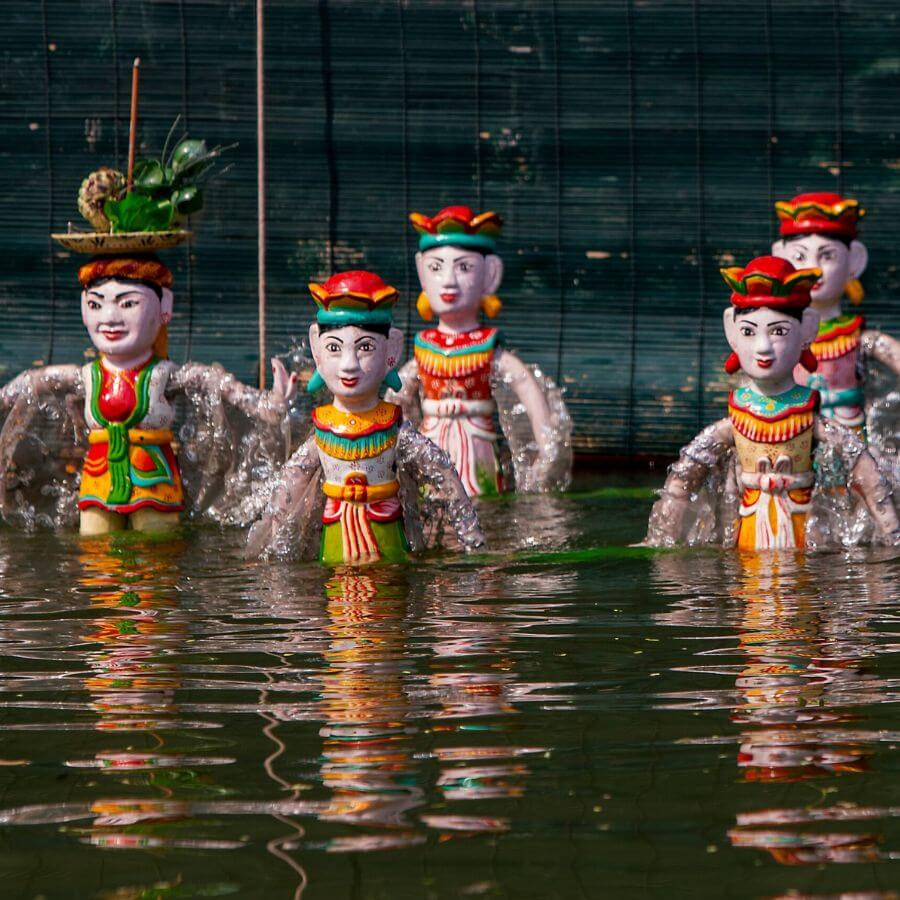 Thang long puppet theatre - Top Hanoi shows in Hanoi Tour