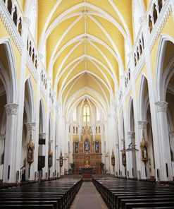 The Interior of Phu Nhai Church