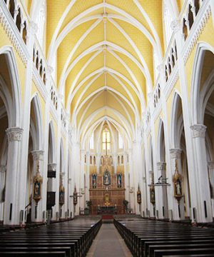 The Interior of Phu Nhai Church