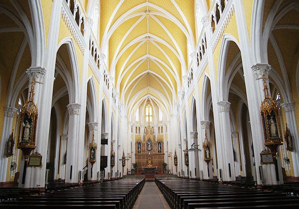 The Interior of Phu Nhai Church