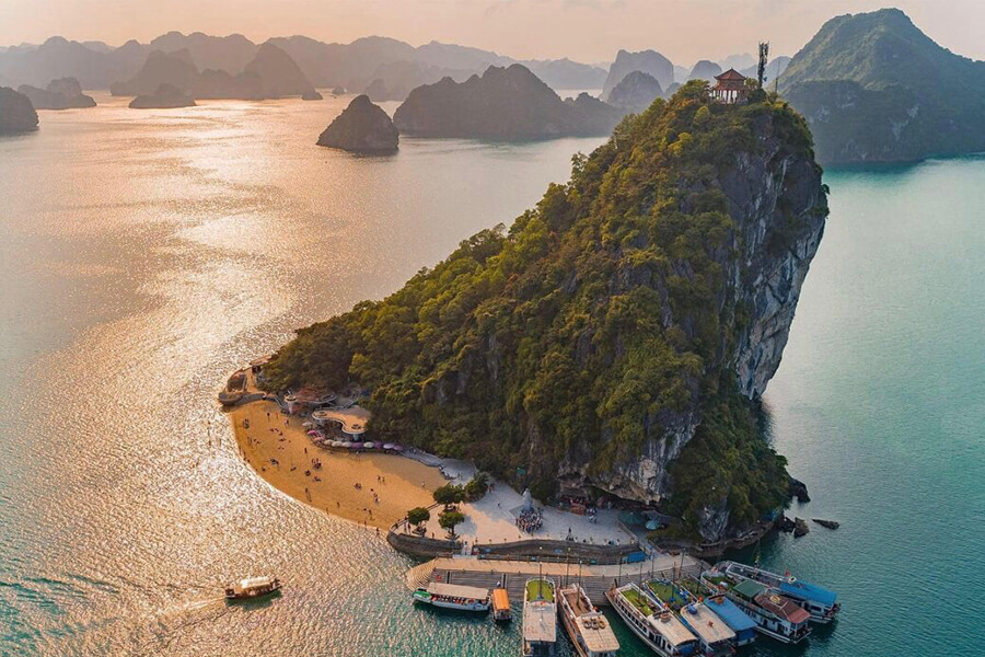 Ti Top Island- Enjoying The Peaceful Island In Halong Bay.