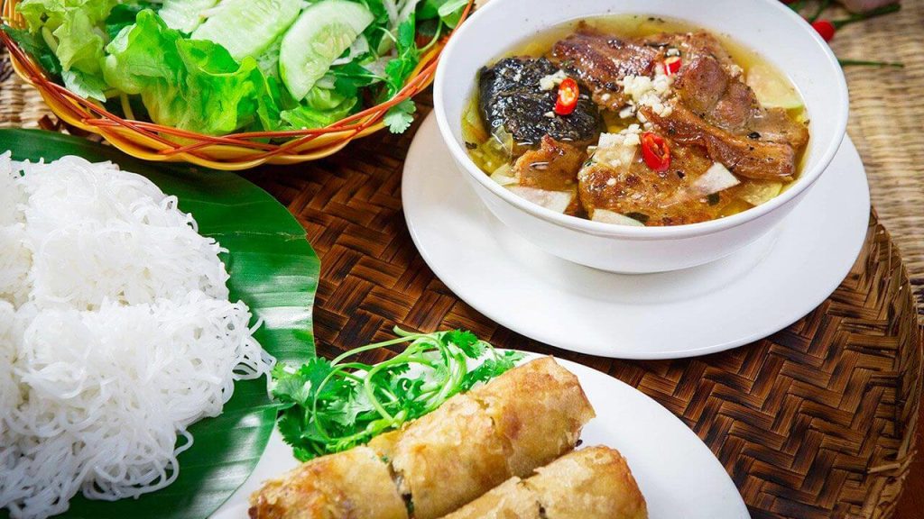 Traditional Bun Cha Hanoi - Must-try Food in Hanoi
