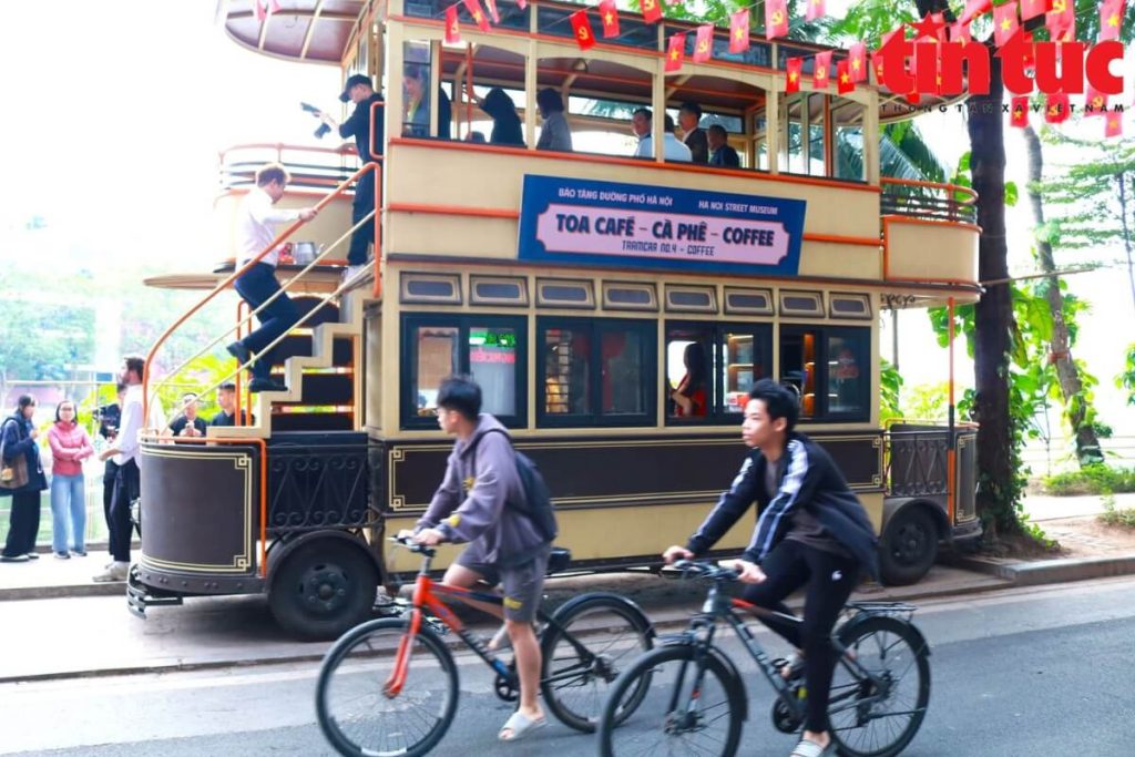 Tram Car Cafe-Cafe-Coffee in Hanoi Cultural Walking Day Tour