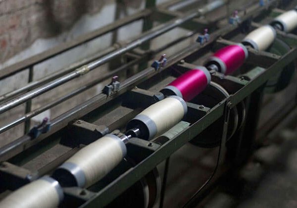 Silk Weaving Process