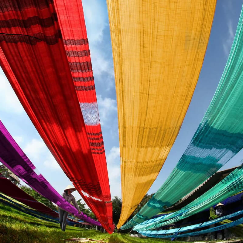 Van Phuc silk village hanoi countryside village tour