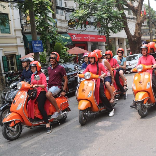 Hanoi Vespa city tour - Hanoi Jeep Tour