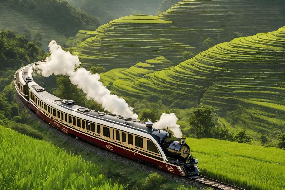 Vietnam Luxury Train Hanoi - Sapa - Halong Bay 4 Days