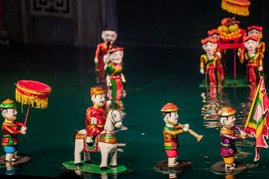 Vietnamese-water-puppets - Hanoi local tours