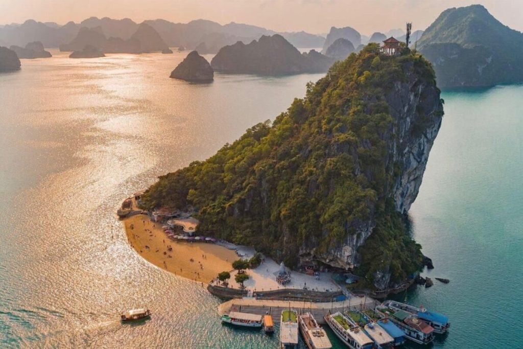 Visit Titop Island in Halong Bay Day Tour From Hanoi