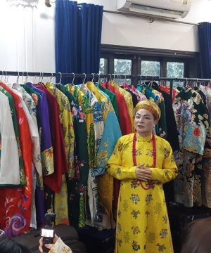 Visit the costume and exhibition room of Hầu Đồng Ritual