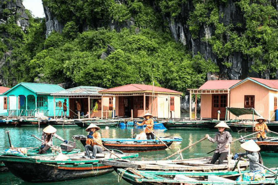 Vung Vieng Fishing village for north Vietnam tours
