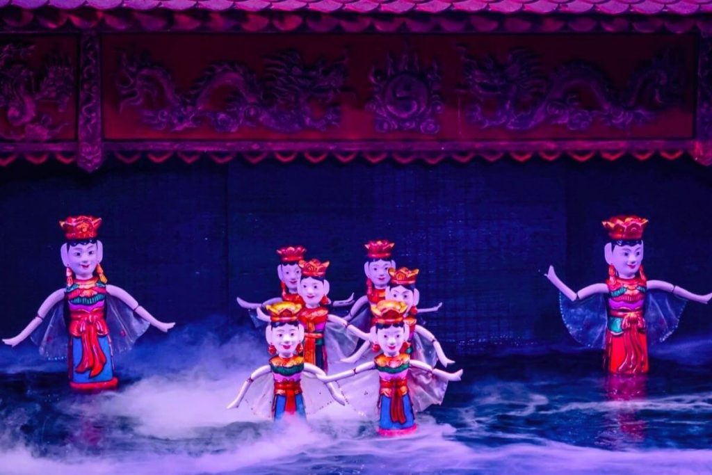 Water Puppet Show at Thang Long puppet Theatre