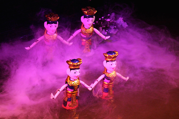 Water Puppet Show in Hanoi local tour packages