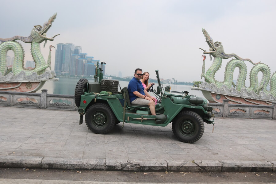 West Lake - Hanoi Jeep Tour
