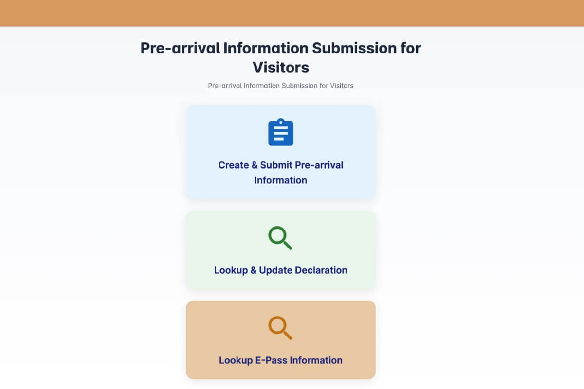 What Is The Pre-Arrival Immigration Declaration At Noi Bai International Airport