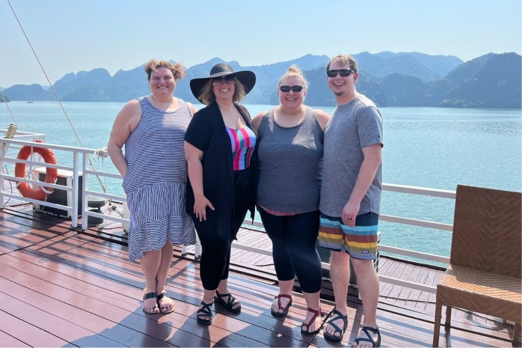 a family visit halong bay vietnam tours from hanoi 7 days