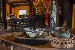 artifacts in museum in hoi an vietnam local tour agency