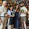 craft own lacquer piece in Dung Di Art Studio - Hanoi Tours