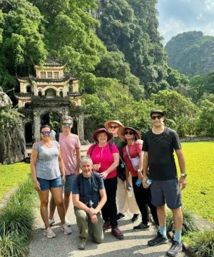cycling to thai vi temple ninh binh - Exclusive Vietnam Discovery Tour in 5 Days