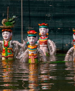 dao thuc water puppet theater - hanoi tours