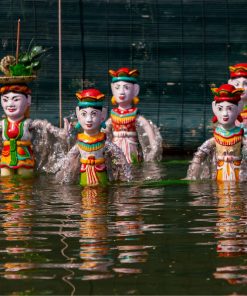 dao thuc water puppet village - hanoi local tour