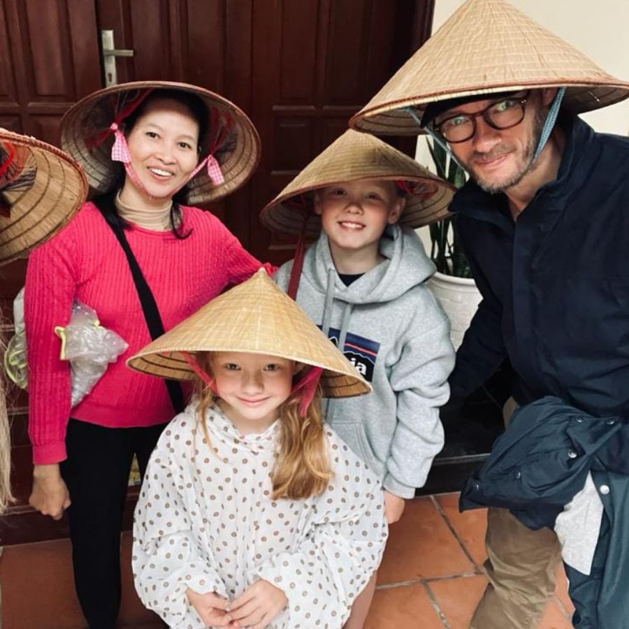 get ready to go to local market in Farm Tour And Cooking Class With Local Family In Hanoi - Hanoi Local Tour