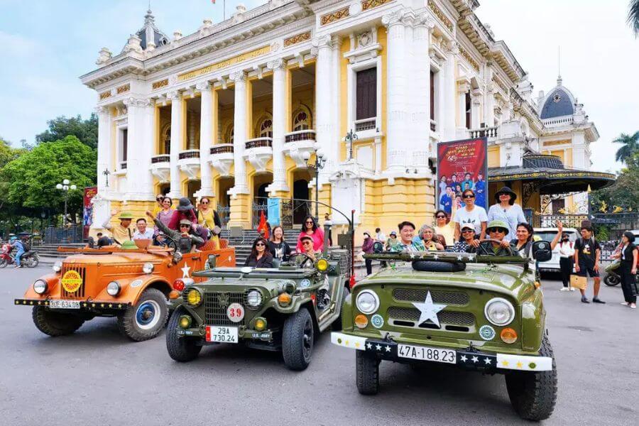 hanoi jeep tour - hanoi local tour