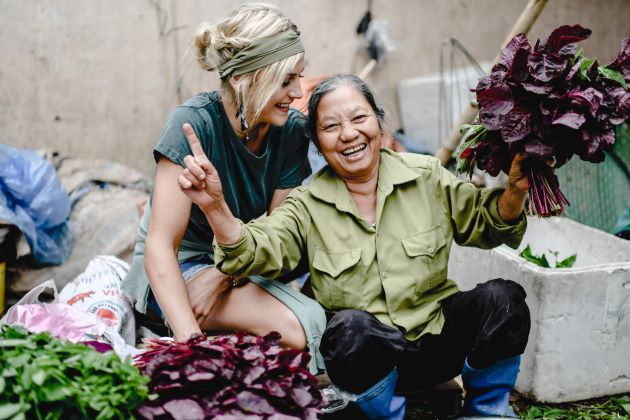 interact with local people in hanoi day trips