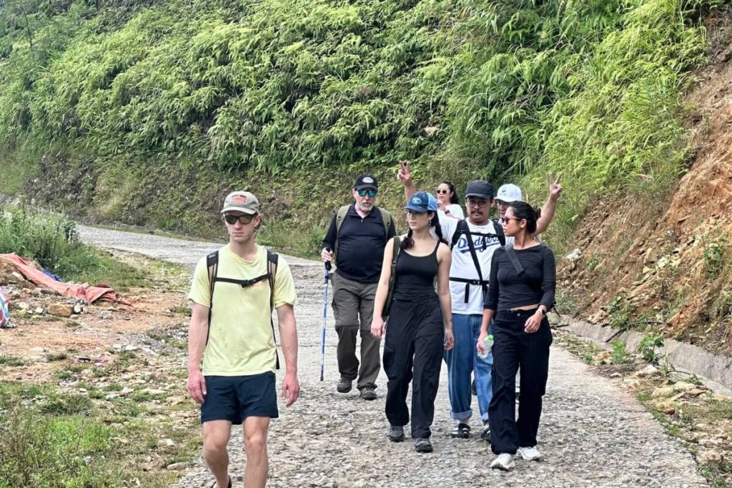 start a trek to visit Black H’mong village of Y Linh Ho and Lao Chai in Sapa Vietnam