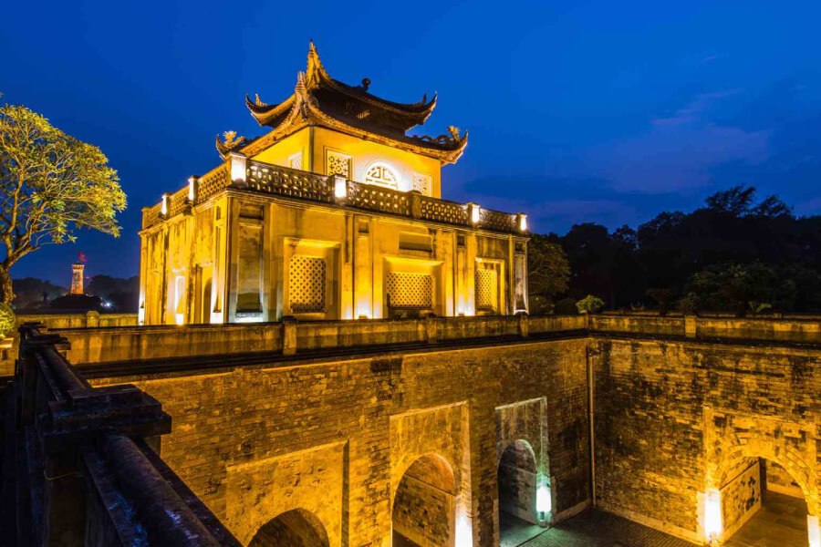 the Imperial Citadel of Thang Long Night Tour - Hanoi local tours