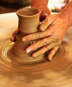 the process of making ceramics in Bat Trang Ceramics Village