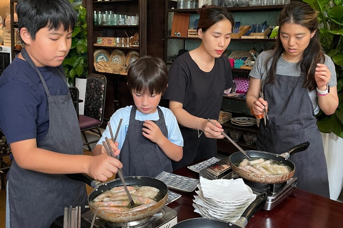 join cooking class in vietnam - things to do with kids in halong bay vietnam