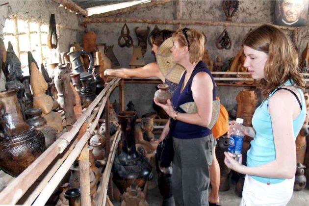 visit bat trang ceramic village in hanoi day tours