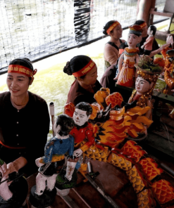 water puppet village - hanoi local tour